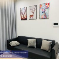 Cho thuê căn hộ 1 phòng ngủ full nội thất tại Ocean Park|P4