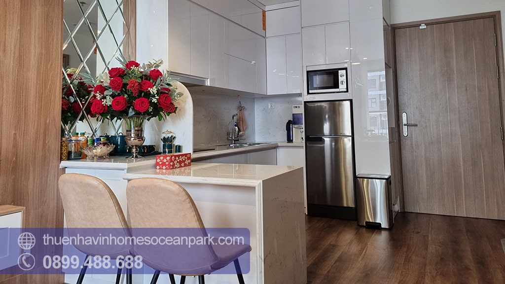 Cho thuê căn hộ Vinhomes Ocean Park 1PN+1 S1.02 full đồ Cho thuê căn hộ Vinhomes Ocean Park 1PN+1 S1.02 full đồ