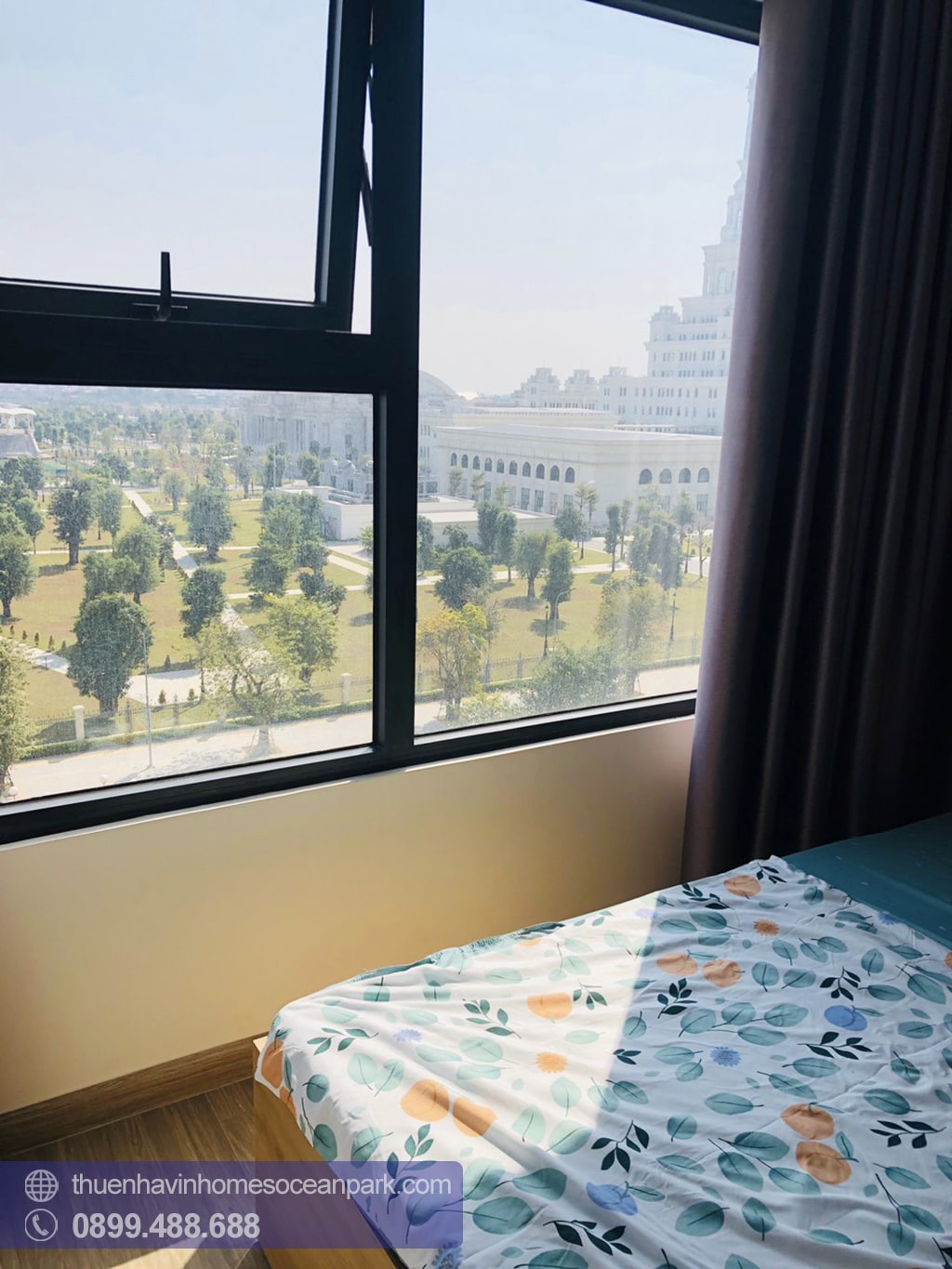 Cho thuê căn 1 phòng ngủ full đồ view Vinuni giá tốt - P5