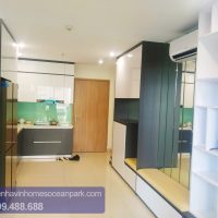 Cho thuê căn hộ 3 phòng ngủ full đồ đẹp tại Ocean Park CH03-12