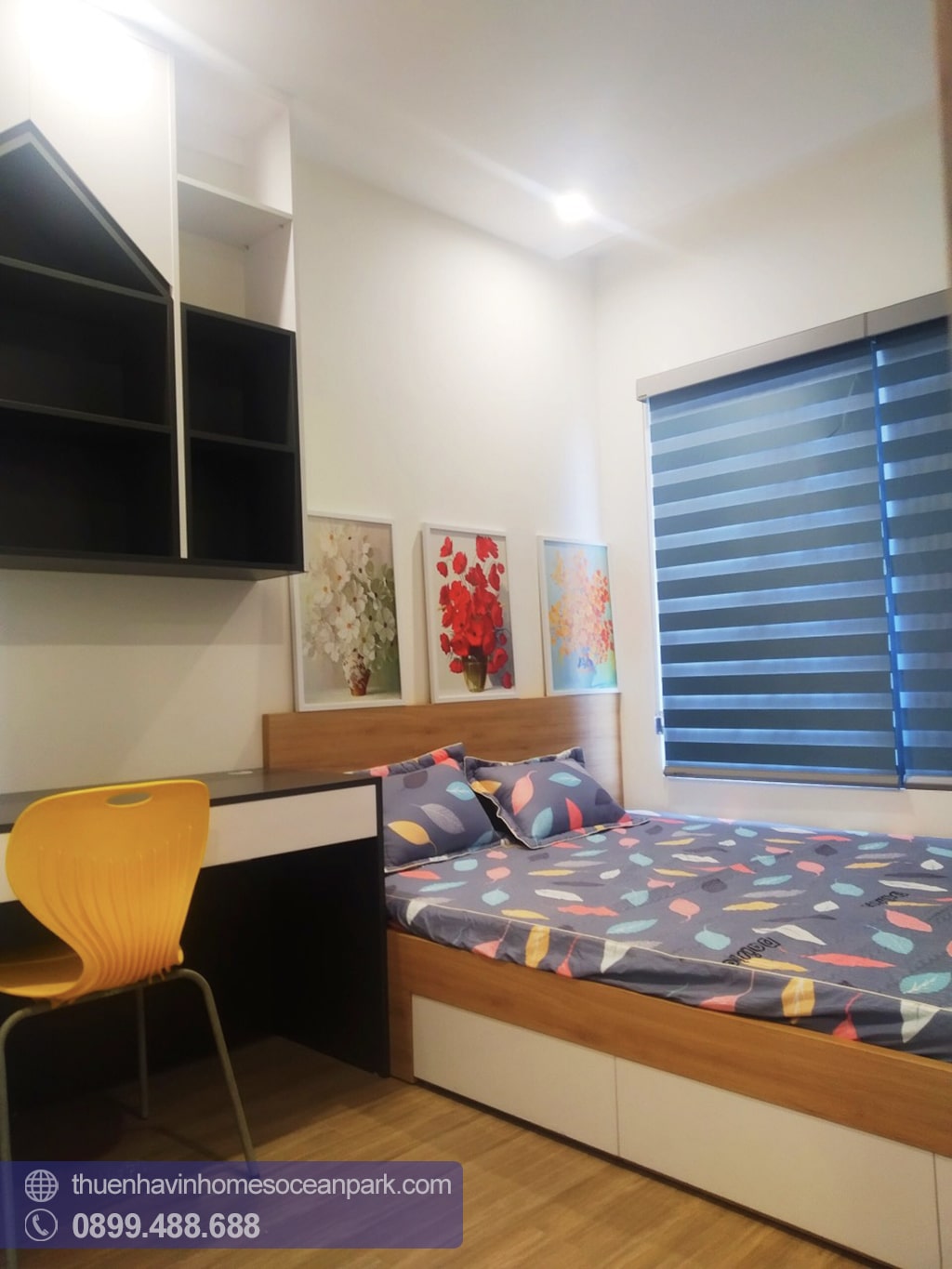 Cho thuê căn hộ 3 phòng ngủ full đồ đẹp tại Ocean Park CH03-3