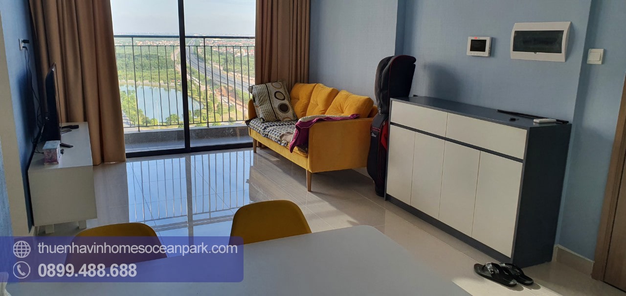 Cho thuê căn 3 phòng ngủ Vinhomes Oean Park Full đồ P004