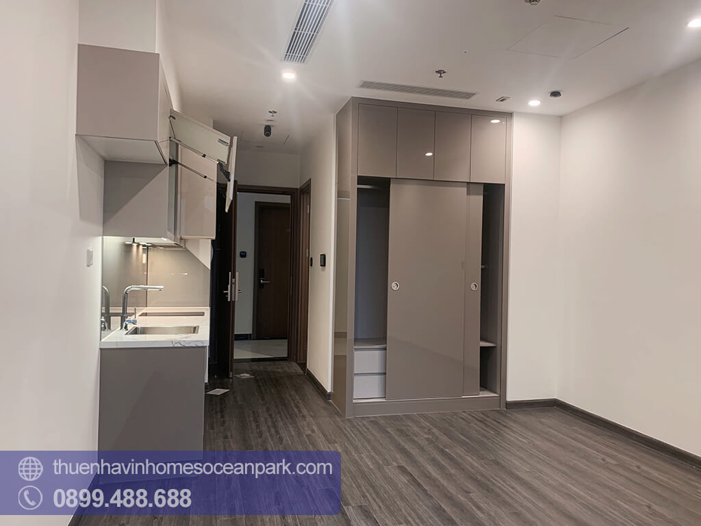 Cho thuê căn hộ studio Vinhomes Ocean Park nội thất cơ bản - P1 Cho thuê căn hộ studio Vinhomes Ocean Park nội thất cơ bản - P1