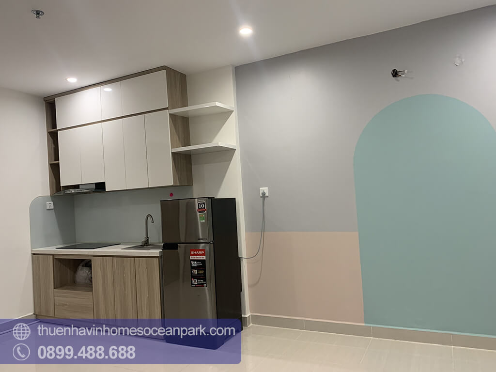 Cho thuê căn hộ studio Vinhomes Ocean Park full nội thất - Ảnh 1 Cho thuê căn hộ studio Vinhomes Ocean Park full nội thất - Ảnh 1