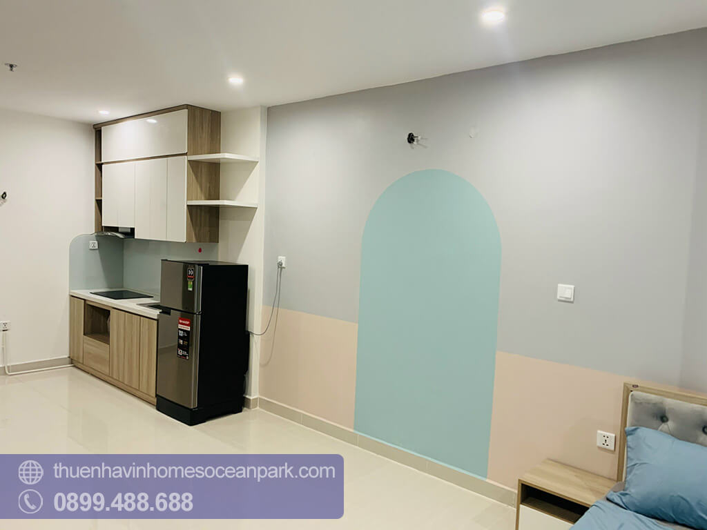 Cho thuê căn hộ studio Vinhomes Ocean Park full nội thất - Ảnh 4 Cho thuê căn hộ studio Vinhomes Ocean Park full nội thất - Ảnh 4