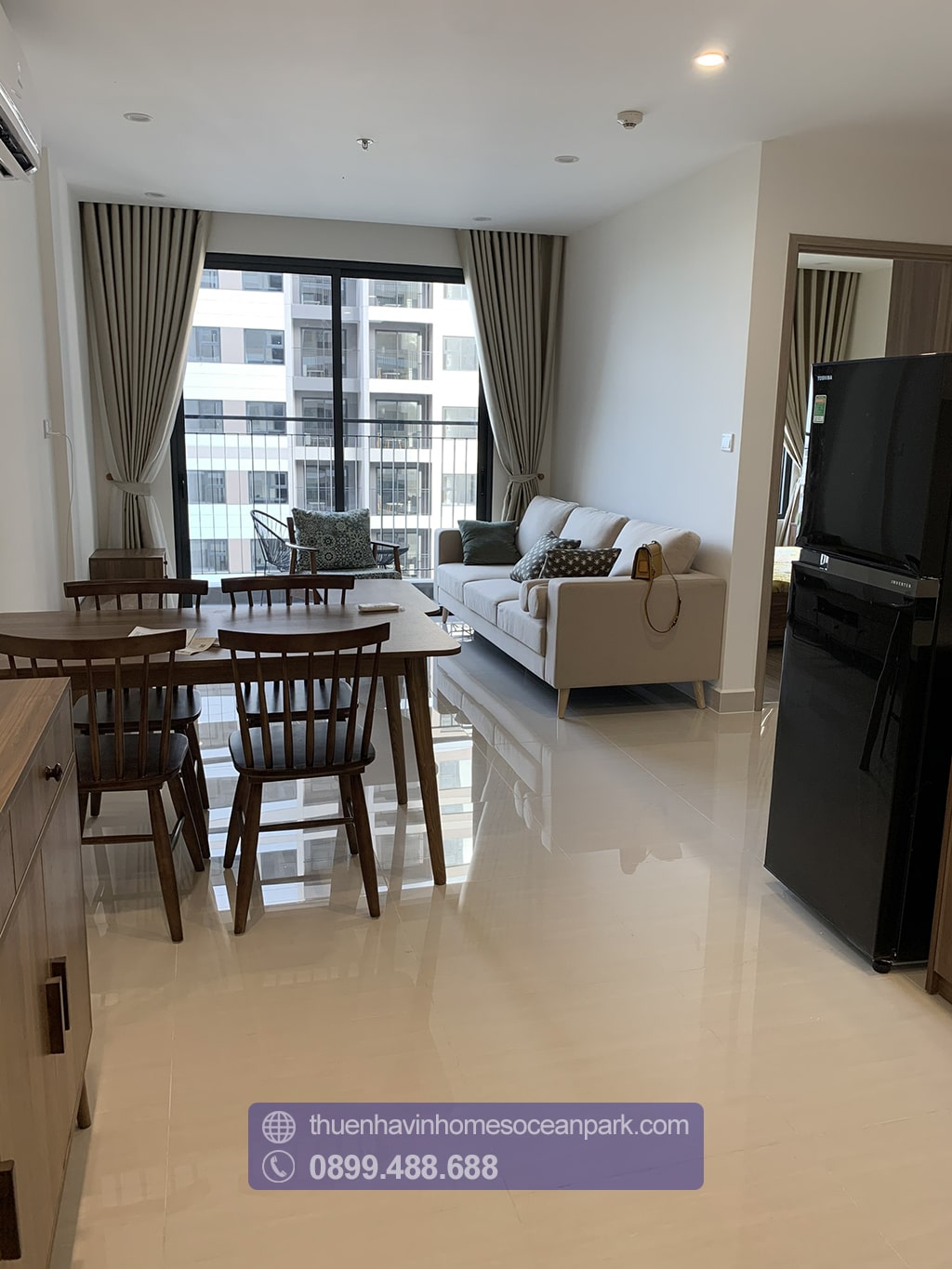 Cho thuê căn hộ 2 phòng ngủ Vinhomes Ocean Park - CH03-p1