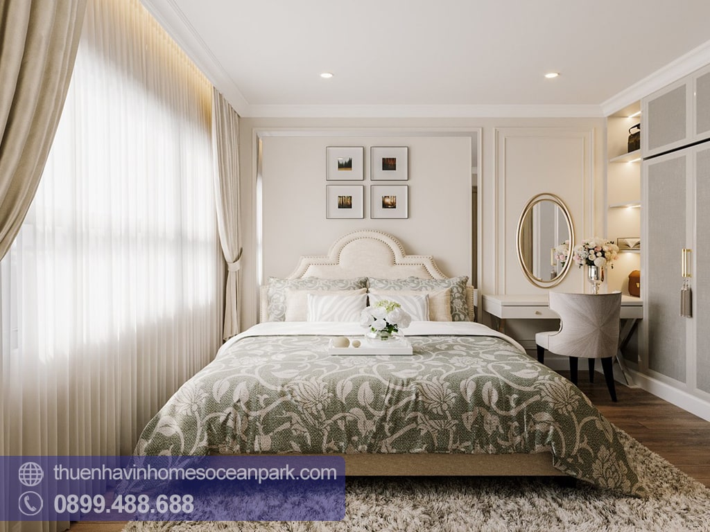Cho thuê chung cư Vinhomes Ocean Park 3PN full đồ giá tốt -V7 Cho thuê chung cư Vinhomes Ocean Park 3PN full đồ giá tốt -V7