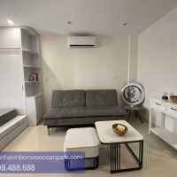 Cho thuê căn studio Ocean Park full nội thất mới 100% -04