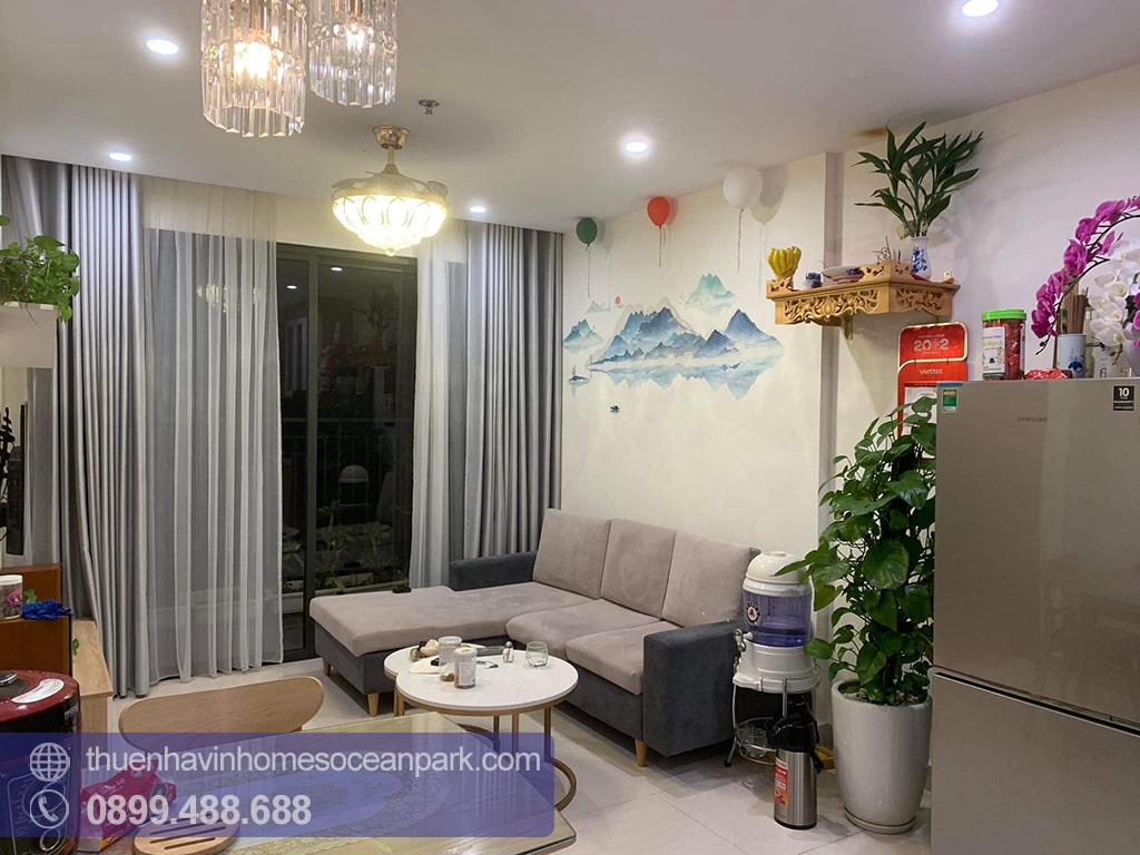 Cho thuê chung cư Vinhomes Ocean Park full đồ 2PN 2WC - P1 Cho thuê chung cư Vinhomes Ocean Park full đồ 2PN 2WC - P1