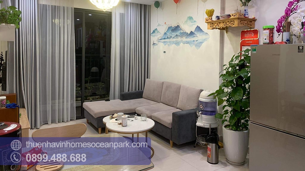 Cho thuê chung cư Vinhomes Ocean Park 2PN 2WC full đồ đẹp Cho thuê chung cư Vinhomes Ocean Park 2PN 2WC full đồ đẹp
