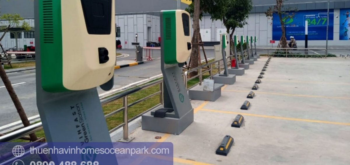 Trạm sạc xe điện Vinfast Vinhomes Ocean Park